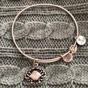 Alex and Ani crab bracelet